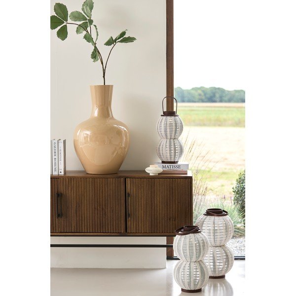 Дървен/текстилен фенер (височина 48 cm) Arbore – Light & Living-image-1
