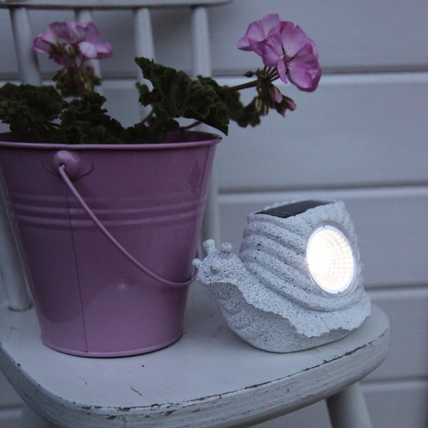 Zahradní LED světlo Best Season Snail