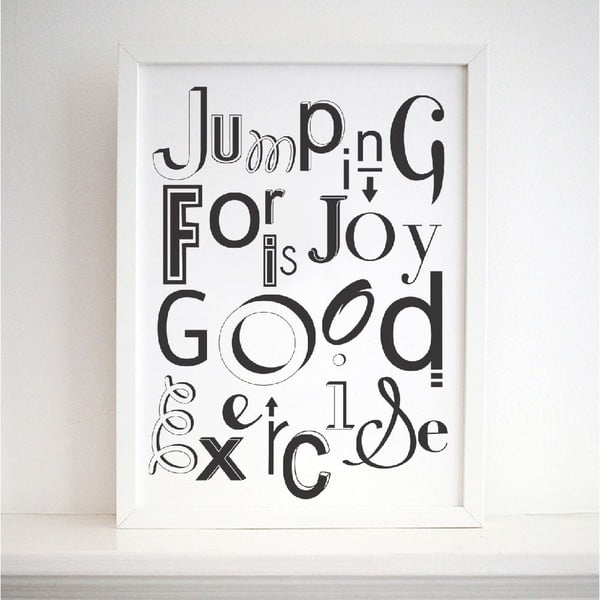 Plakát Karin Åkesson Design Jumping For Joy, 30x40 cm