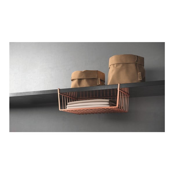 Кутия за окачване в меден цвят , дължина 40 cm Kanguro - Metaltex-image-1