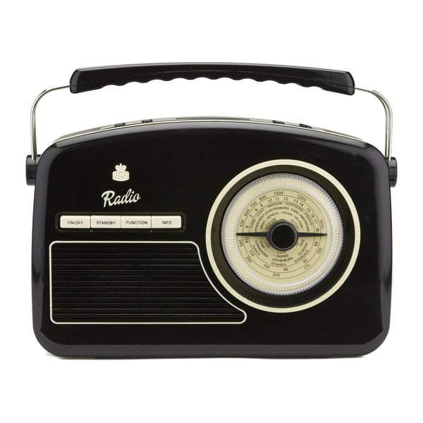 Черно радио Rydell Nostalgic Dab Radio Black Rydell Nostalgia - GPO