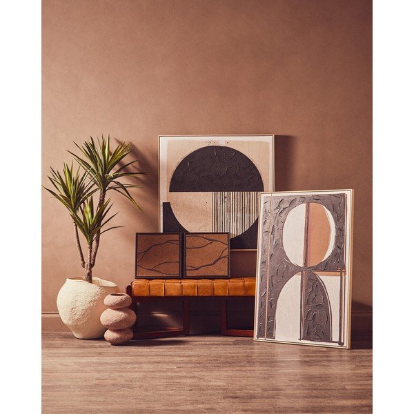 Картина с включена рамка/върху платно 103x103 cm Astratto – Premier Housewares-image-3