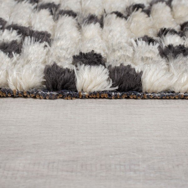 Черно-бял килим 160x230 cm Sabri - Flair Rugs-image-4