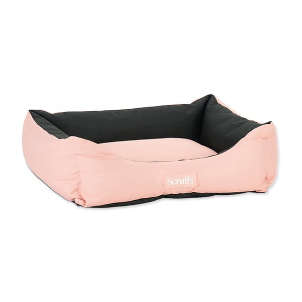 Розово плюшено легло за кучета 50x60 cm Scruffs Expedition M - Plaček Pet Products