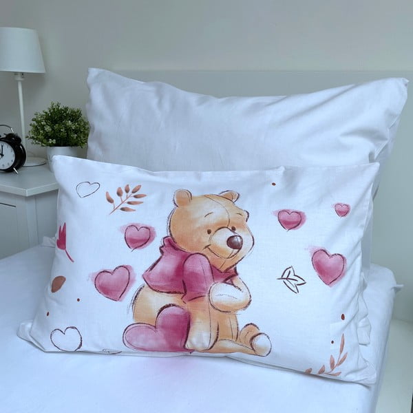 Памучно спално бельо за детско легло 100x135 cm Winnie the Pooh - Jerry Fabrics-image-4
