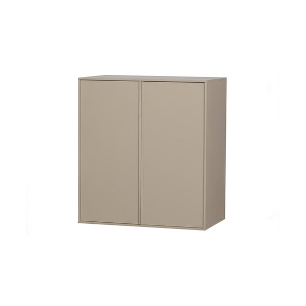 Кремав модулен шкаф от борова дървесина 100x110 cm Daily - vtwonen-image-2