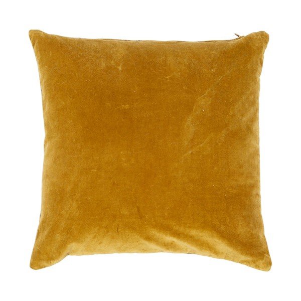 Кадифена калъфка за възглавница 45x45 cm Golden - Sema-image-1