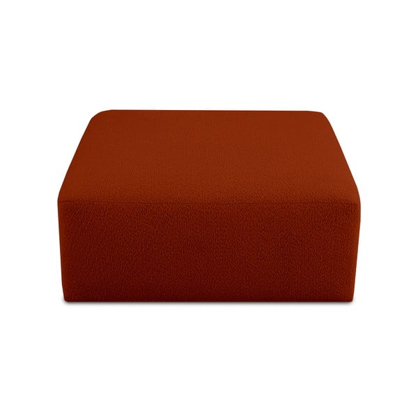 Модулен диван от букле в тухлен цвят Roxy – Scandic-image-1