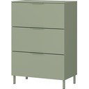 Зелено матово шкафче 68x98x40 cm Savoca – Germania