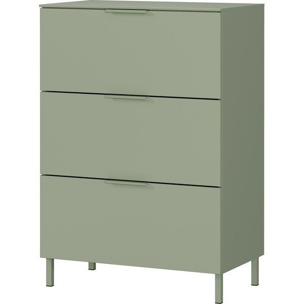 Зелено матово шкафче 68x98x40 cm Savoca – Germania