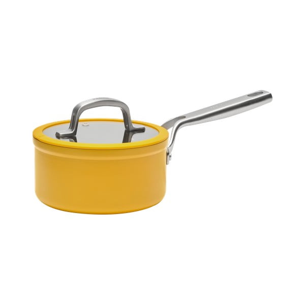 Гърне с капак/с керамично покритие подходящо за индукционен котлон 1,3 l Meda 3.0 – FABINI