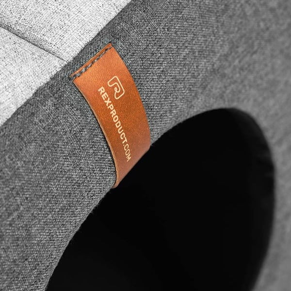 Светлосива кучешка колиба 43x43 cm Up and Down L – Rexproduct-image-1