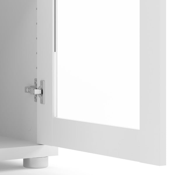 Бяла модулна библиотека 89x113 cm Prima – Tvilum-image-4