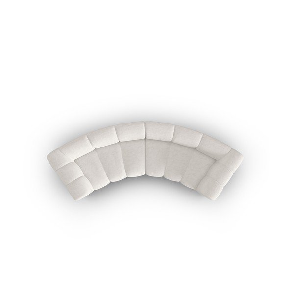 Бял диван 322 cm Lupine - Micadoni Home-image-4
