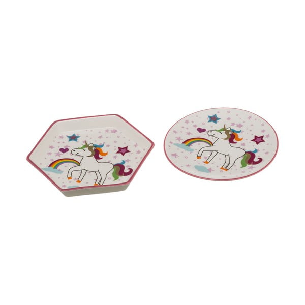 Комплект от 2 порцеланови чинии Unimasa Unicorn - Casa Selección