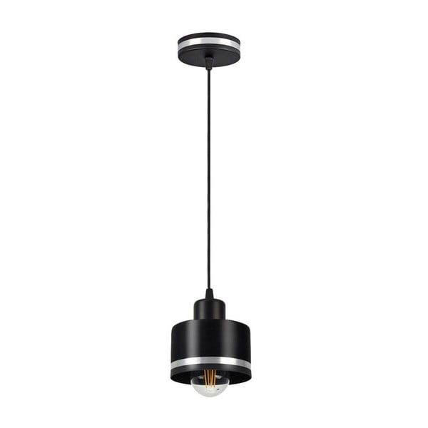 Черна метална висяща лампа ø 12 cm Wama - Candellux Lighting