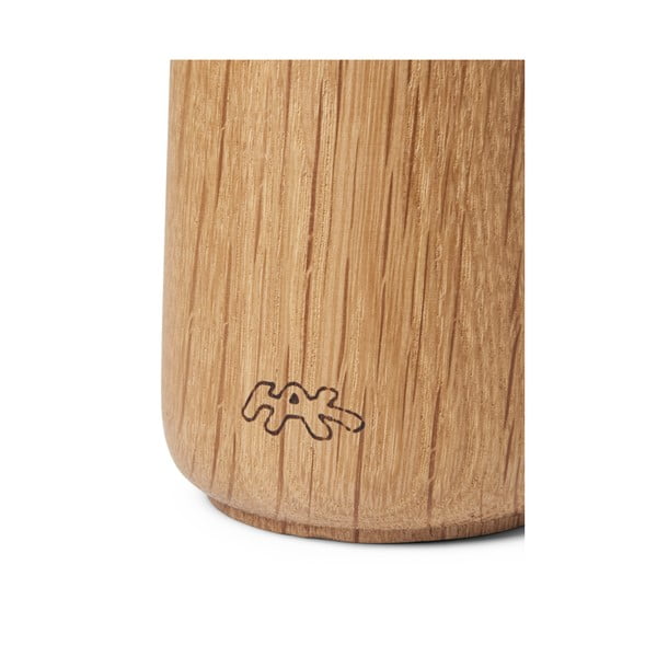 Мелничка за подправки от дъбово дърво с детайли от бял порцелан Hammershoi, височина 13 cm Hammershøi - Kähler Design-image-4