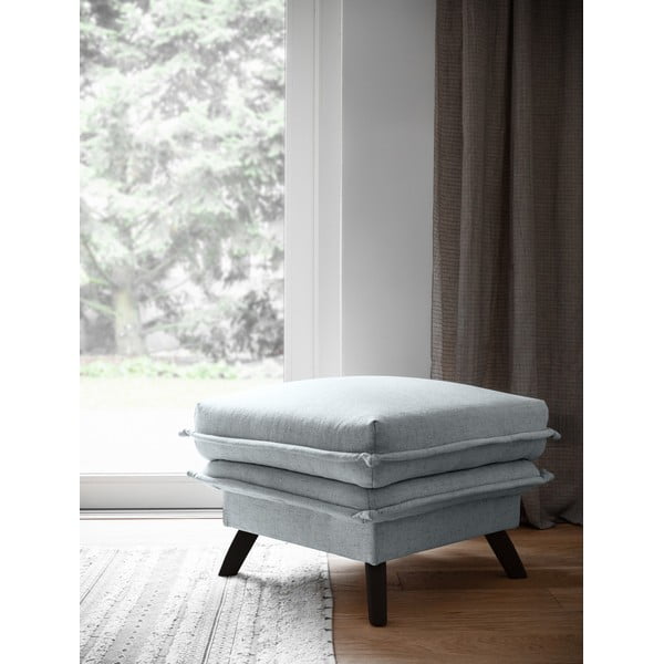 Светлосива табуретка за крака Charming Charlie - Miuform-image-2