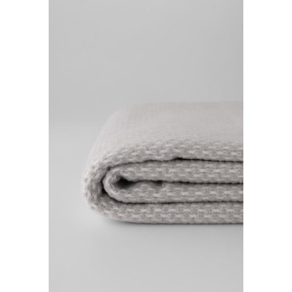 Светлосиво одеяло със съдържание на памук , 140 x 180 cm Zen - Euromant-image-3