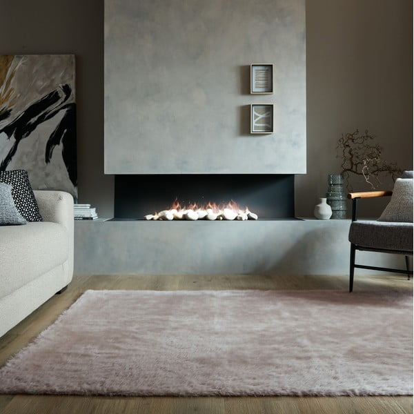Кафява синтетична кожа 80x150 cm Alpine Faux Fur – Flair Rugs-image-1