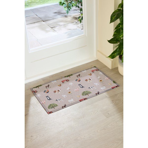 Изтривалка от PVC 40x70 cm Farm Life – Artsy Doormats-image-2