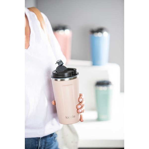 Светлорозова термочаша 500 ml Eco – Ladelle-image-1