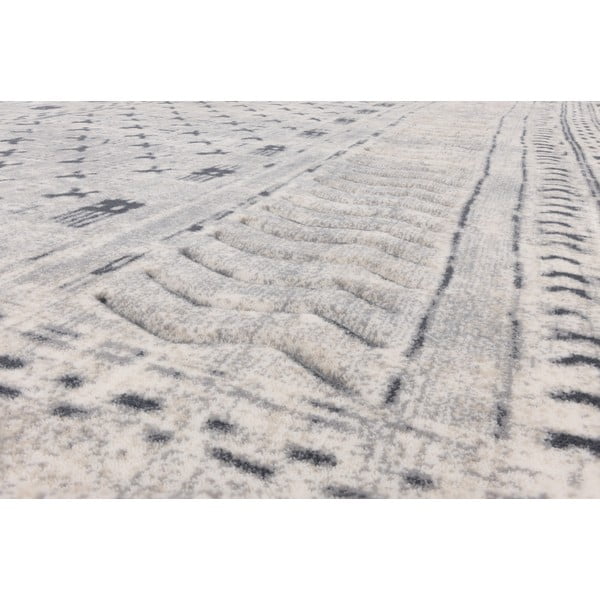 Бял вълнен килим 230x340 cm Masi – Agnella-image-4