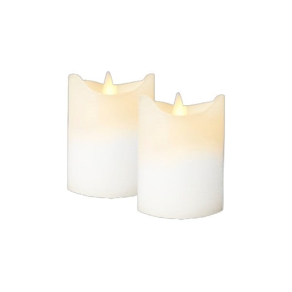 Бели светлинни декорации в комплект от 2 Sara Mini - Sirius
