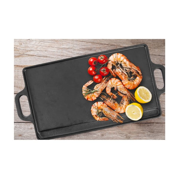 Плоча за грил от излято желязо 23x45,5 cm LITINA – Orion-image-2