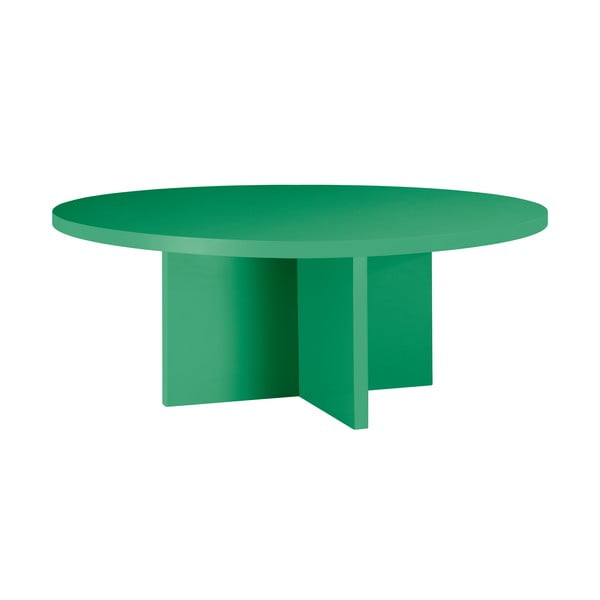 Зелена кръгла маса за кафе ø 80 cm Pausa - Really Nice Things