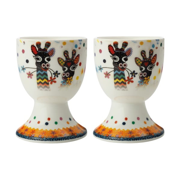 Комплект от 2 порцеланови чаши за яйца Zarafa - Maxwell & Williams
