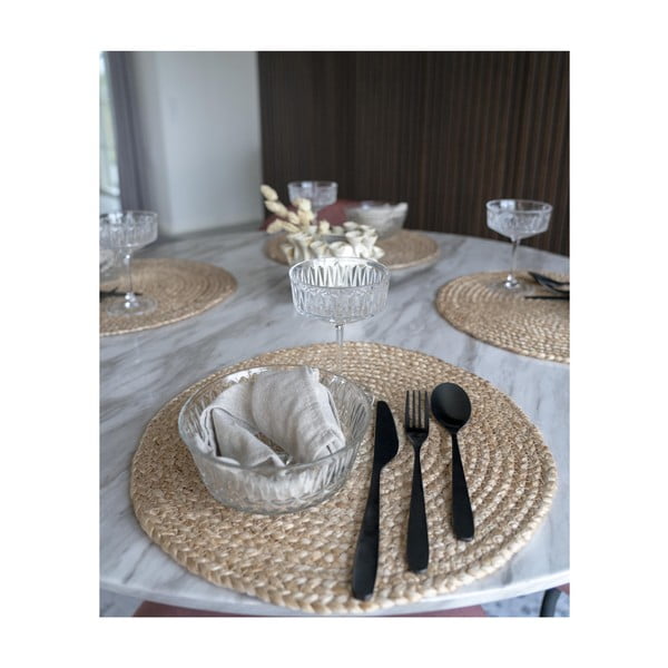 Подложки за хранене в комплект от 4 бр. от юта ø 38 cm Bombay – House Nordic-image-4