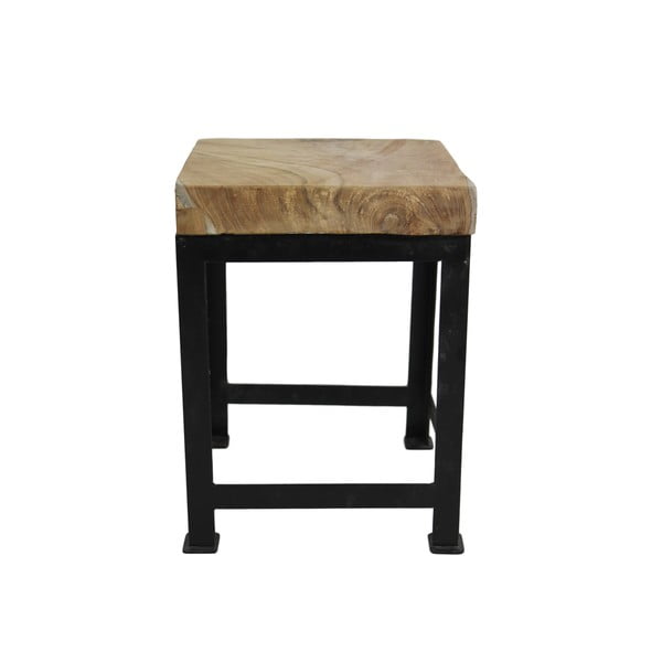 Odkládací stolek z teakového dřeva HSM Collection Onedre, 30 x 30 cm