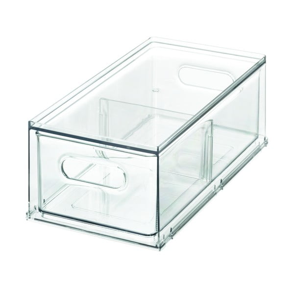 Прозрачна кутия за съхранение в хладилник iDesign The Home Edit, 31,8 x 17,8 cm - iDesign/The Home Edit