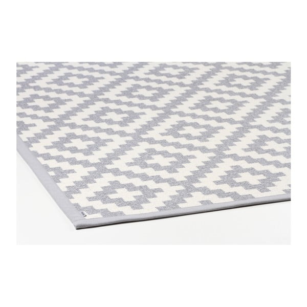 Светлосив двустранен килим Сребро, 100 x 160 cm Viki - Narma-image-3