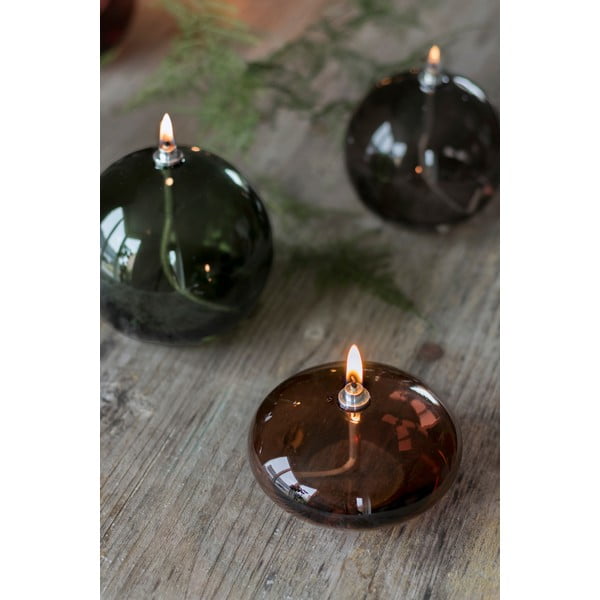 Стъклена маслена лампа (височина 10 cm) Aura – Mette Ditmer Denmark-image-1