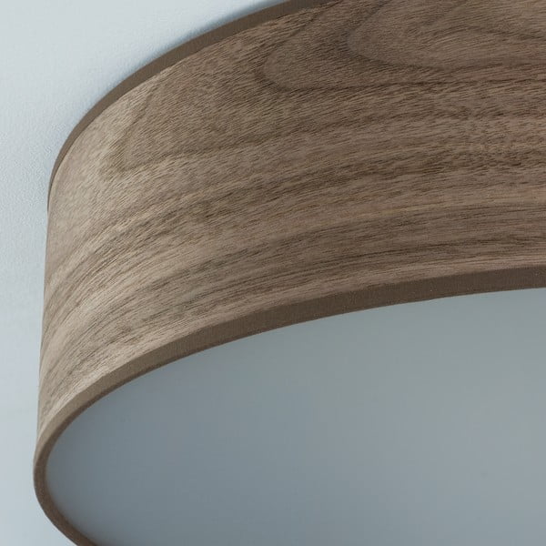 Таванно осветително тяло от естествен орехов фурнир TSURI L, ⌀ 40 cm Tsuri - Sotto Luce-image-4