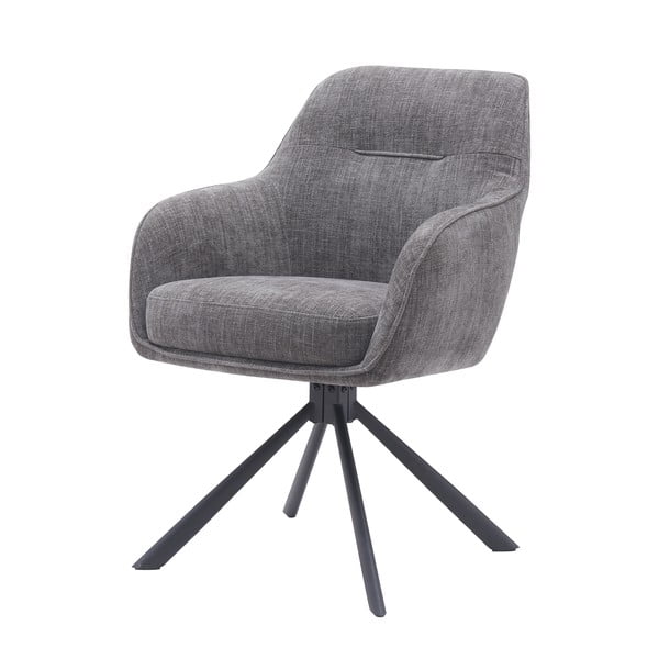 Сиви тапицирани трапезни столове в комплект 2 бр. Avola – Unique Furniture-image-3