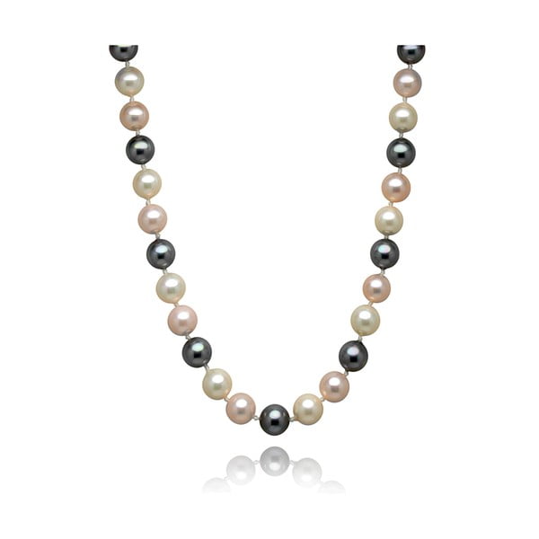 Růžovošedý náhrdelník Mara de Vida Perldor, délka 50 cm-image-2