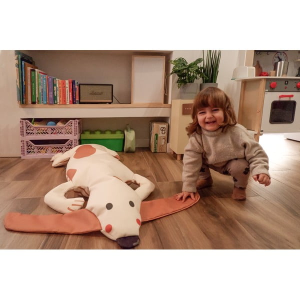 Бежова детска чанта за диван Dog - Little Nice Things-image-3