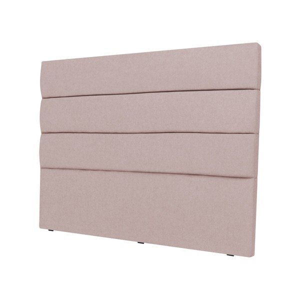 Světle růžové čelo postele Mazzini Sofas Pesaro, 200 x 120 cm-image-2