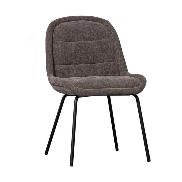 Сиви кадифени трапезни столове в комплект 2 бр. Crate – WOOOD