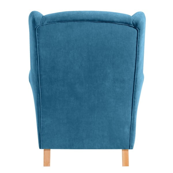 Петролно син фотьойл Lorris - Max Winzer-image-3