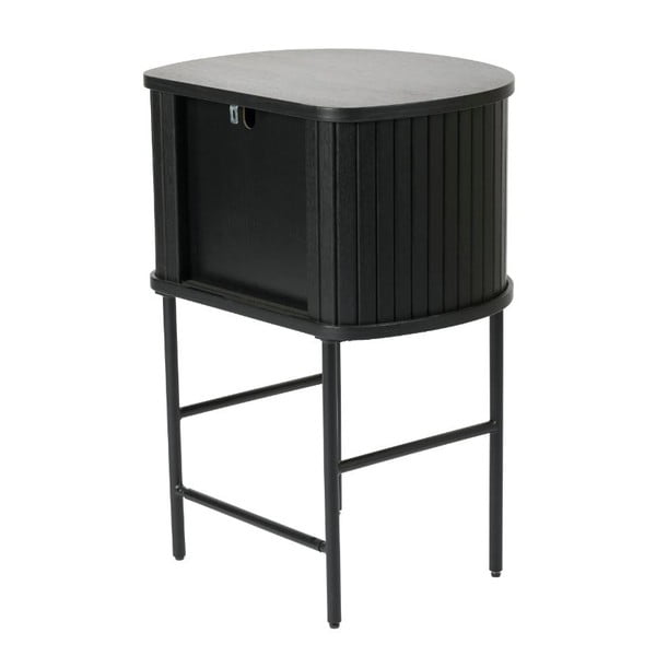 Черно нощно шкафче Nola – Unique Furniture-image-4