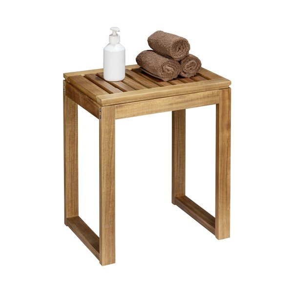 Стол от масивна акация в естествен цвят Fondi – Wenko-image-3