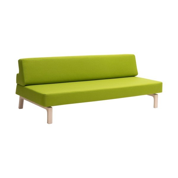 Липово зелен разтегателен диван Lazy - Softline-image-3