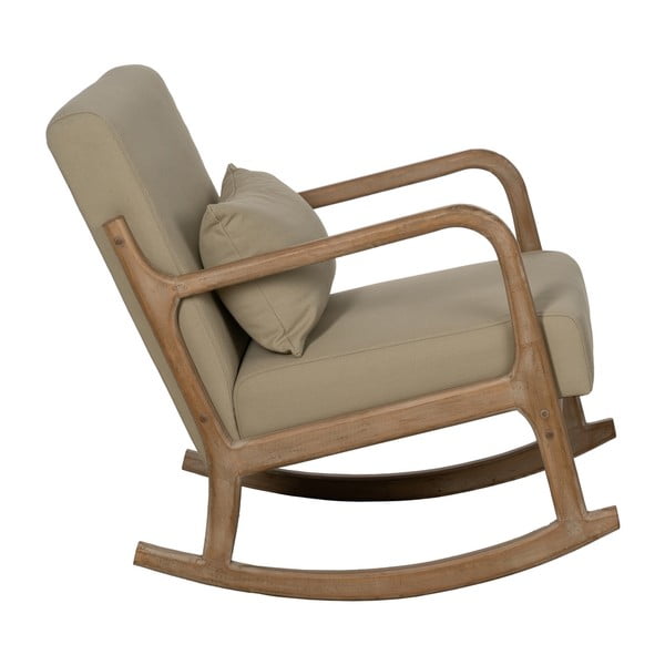 Бежово люлеещо се кресло Weave – Ixia-image-3