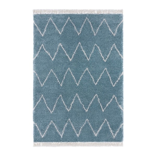 Modrý koberec Mint Rugs Rotonno, 200 x 290 cm