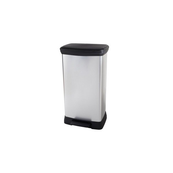 Пластмасов контейнер за сортирани отпадъци/педал 23+23 л Deco - Curver-image-1