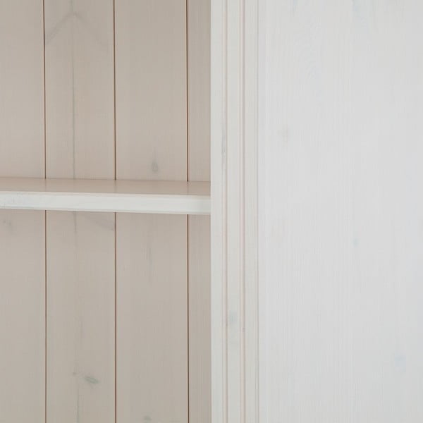 Бял TV комплект от от масивен бор 140x223 cm Anita – Støraa-image-4